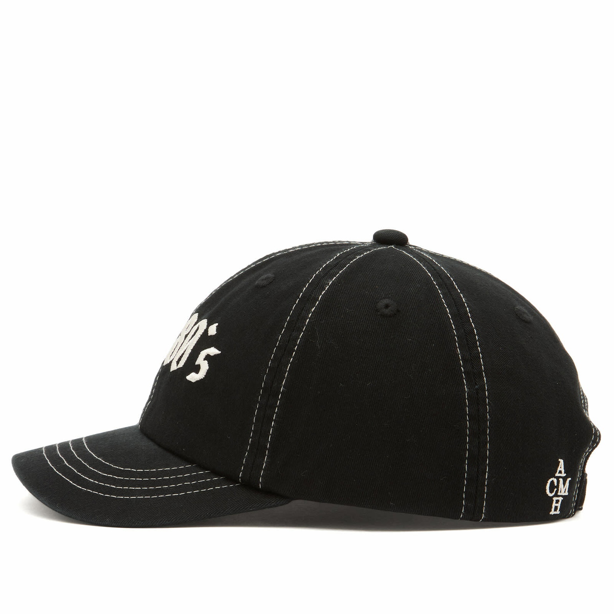 ACMH by Magic Castles Men's 80'S Cap in Vintage Black 