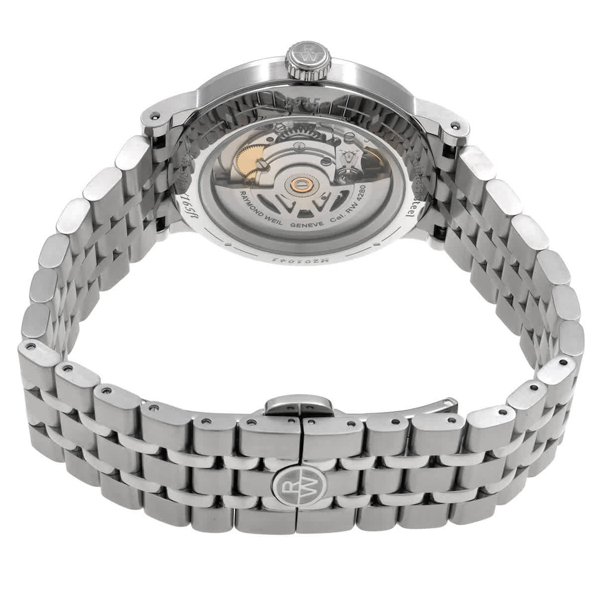 Raymond Weil Millesime Automatic Moon Phase Silver Dial Watch 2945-ST-65001
