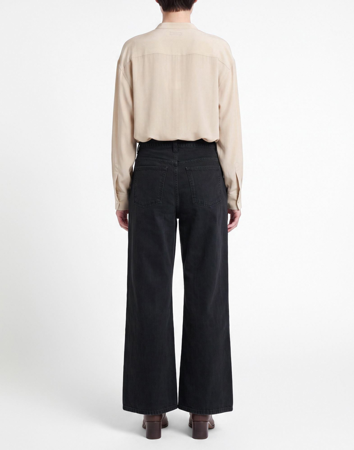 Khaite Womens Jeans in Black