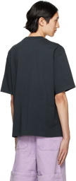 Acne Studios Black Printed T-Shirt