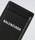 Balenciaga Cash leather phone card holder