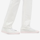 Saint Laurent Men's SL-39 Mid Top Sneakers in White/Rose