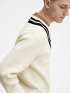 Fred Perry Sweater Beige   Mens