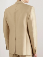 TOM FORD - Slim-Fit Satin-Twill Suit Jacket - Gold