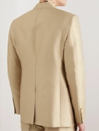 TOM FORD - Slim-Fit Satin-Twill Suit Jacket - Gold