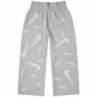 Nike Women's NSW Cosy Knit Pant in Light Smoke Grey/Photon Dust