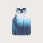 New Balance Men's Race Day Ultra Light Printed Singlet in Altitude