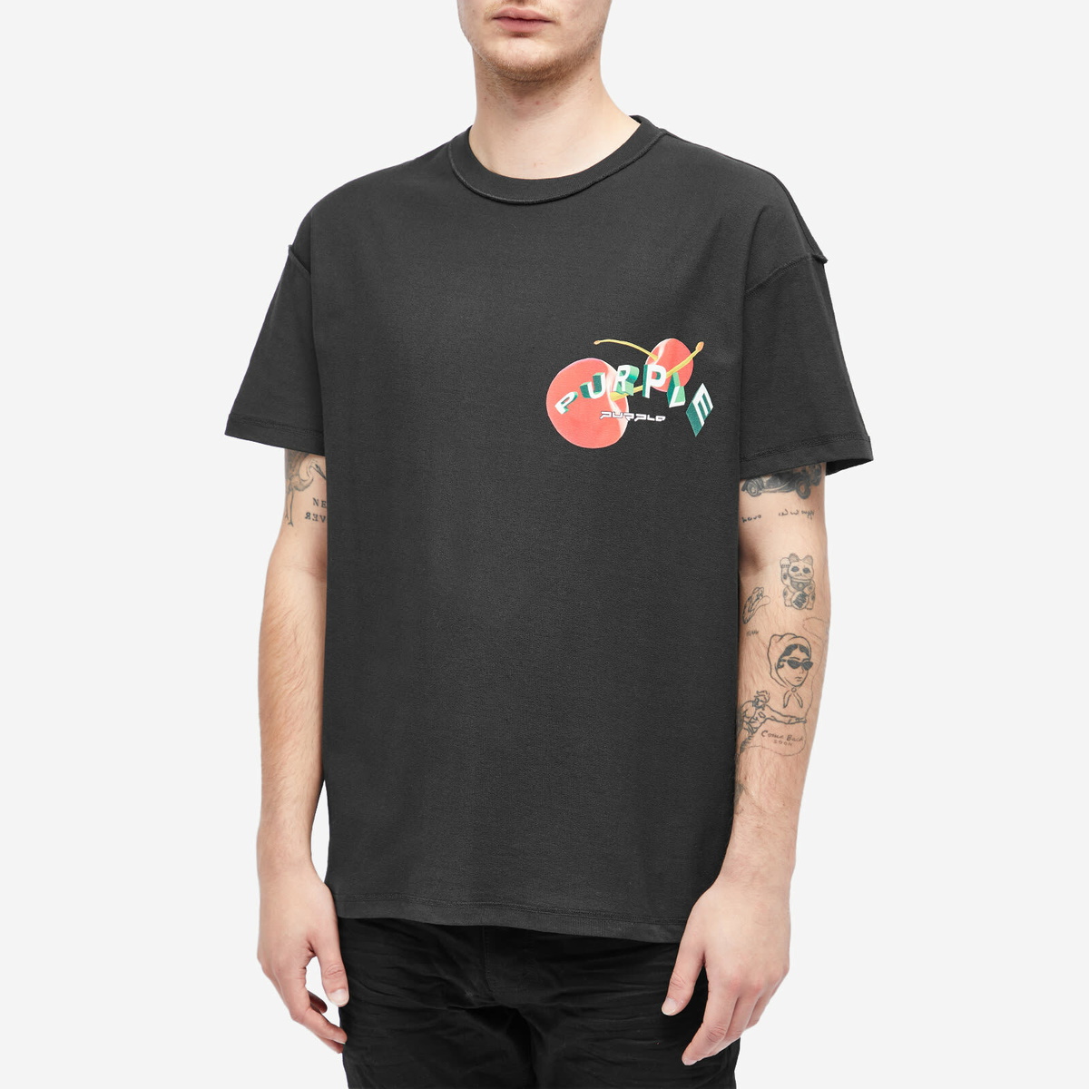 PURPLE BRAND - Man - Black - T-shirt