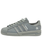 Adidas x Neighborhood Superstar N 2024 Sneakers in Grey/Footwear White