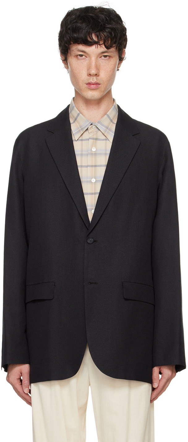 ATON Black Tailored Blazer
