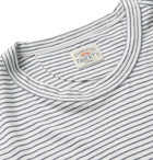 Faherty - Isle Striped Cotton-Jersey T-Shirt - White