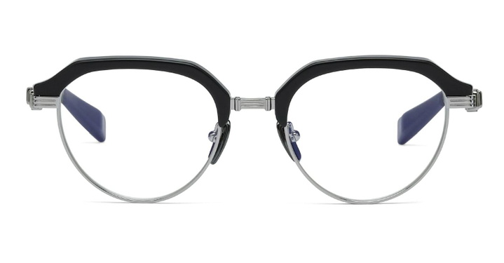 Photo: Balmain Admiral - Matte Black / Black Palladium Rx Glasses
