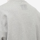 VTMNTS Men's Barcode Crew Sweat in Grey Melange