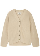 Nanushka Laran Wool-blend Cardigan Cream