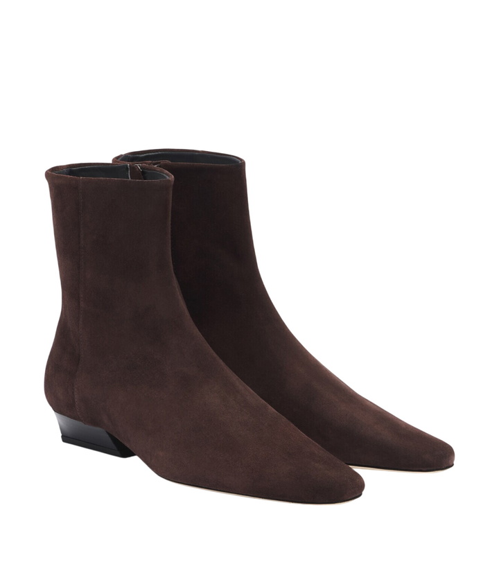 Photo: Staud Wally suede ankle boots