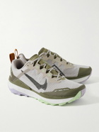 Nike Running - Wildhorse 8 Rubber-Trimmed Mesh Running Sneakers - Gray