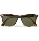 OLIVER PEOPLES - Ollis Sun Square-Frame Acetate Polarised Sunglasses - Brown