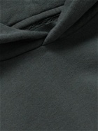 District Vision - Printed Fleece-Back Cotton-Jersey Hoodie - Black