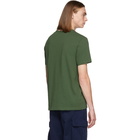 Champion Reverse Weave Green Script Logo T-Shirt