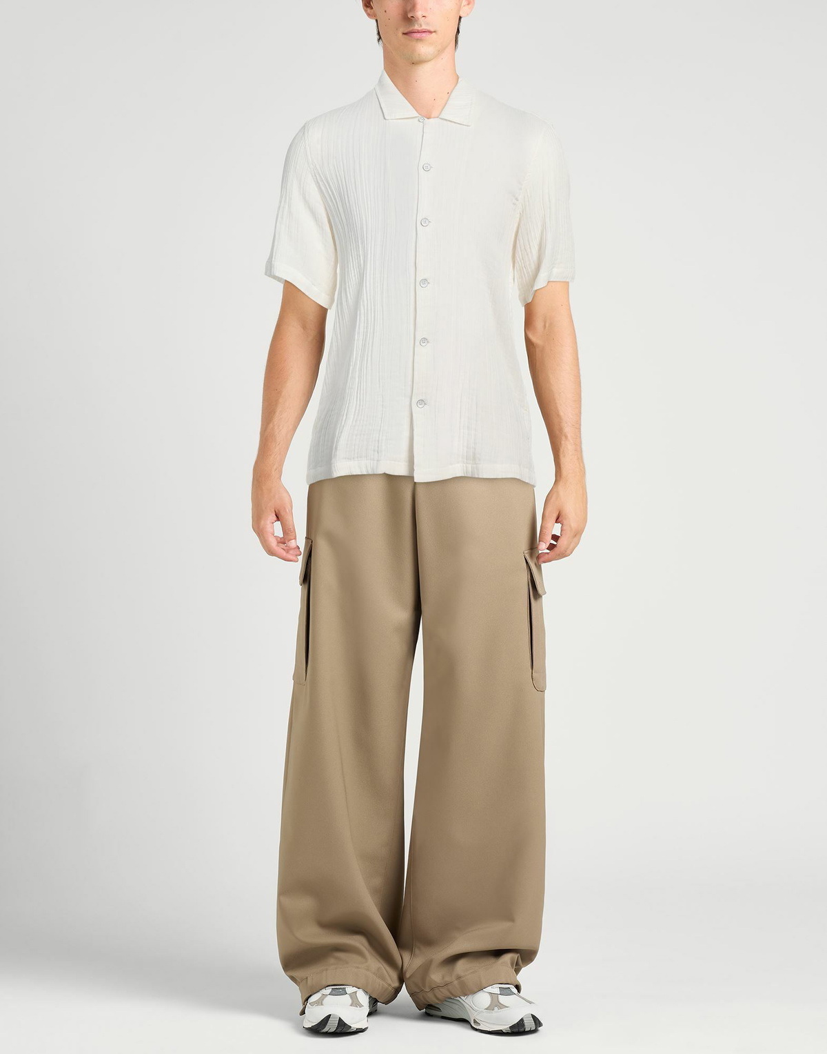 Rag & Bone Mens Shirt Ivory