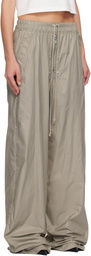 Rick Owens DRKSHDW Taupe Concordian Geth Belas Lounge Pants