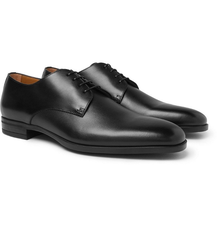 Photo: Hugo Boss - Kensington Leather Derby Shoes - Men - Black