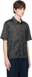 Dime Black Chilling Satin Shirt