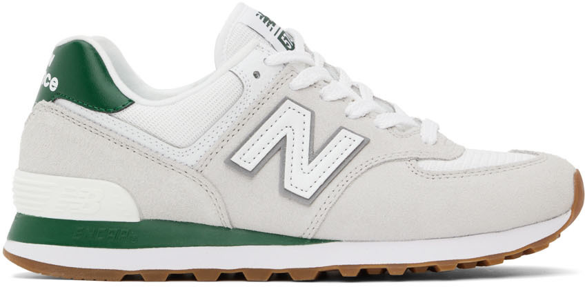 New balance 574 marblehead with team forest discount green