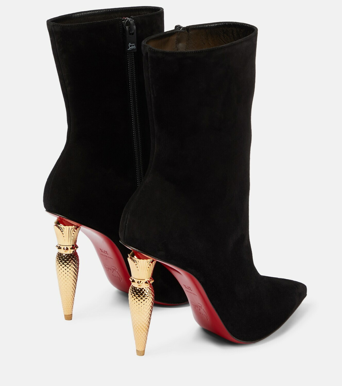 Christian Louboutin - Lipbooty suede ankle boots Christian Louboutin