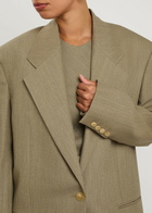Calvin Klein Avery Wool-blend Blazer Light Brown
