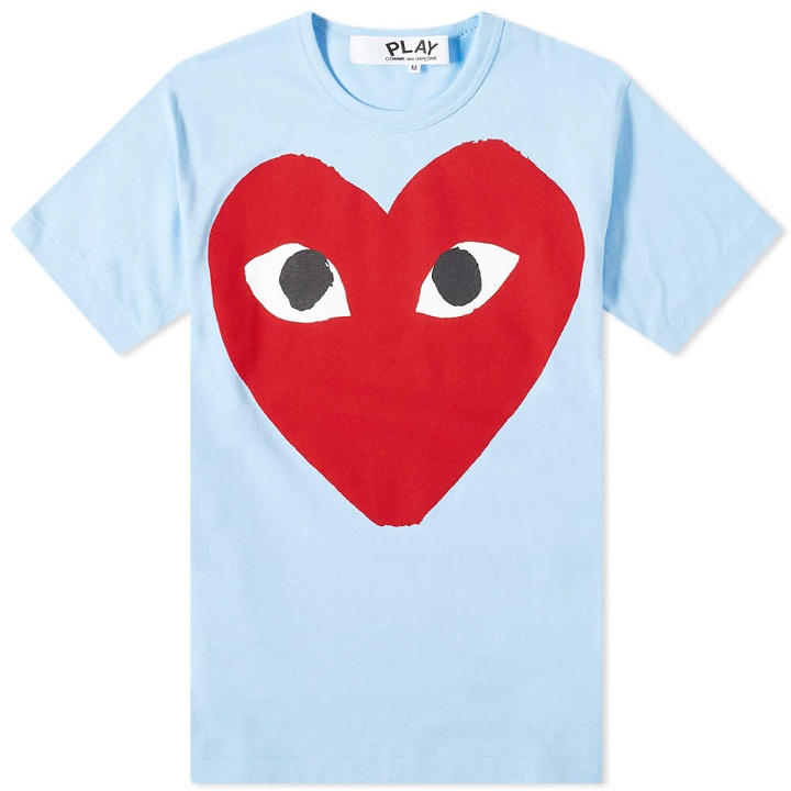 Photo: Comme des Garcons Play Red Heart Logo Tee