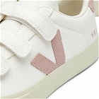 Veja Womens Women's Recife Sneakers in White/Pink