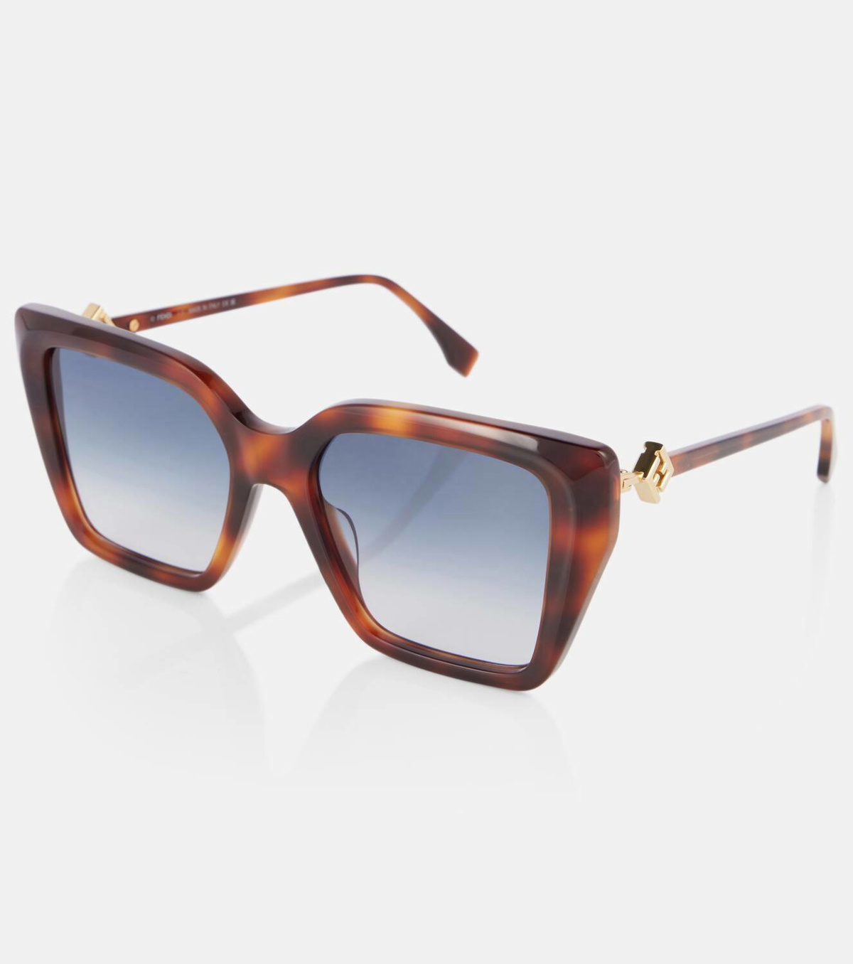 FENDI/フェンディ/FF Diamondsキャットアイアセテートサングラス 0400021581555_BROWNLIGHTBEIGE?