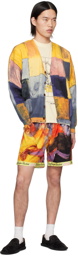 KidSuper Multicolor Check Cardigan