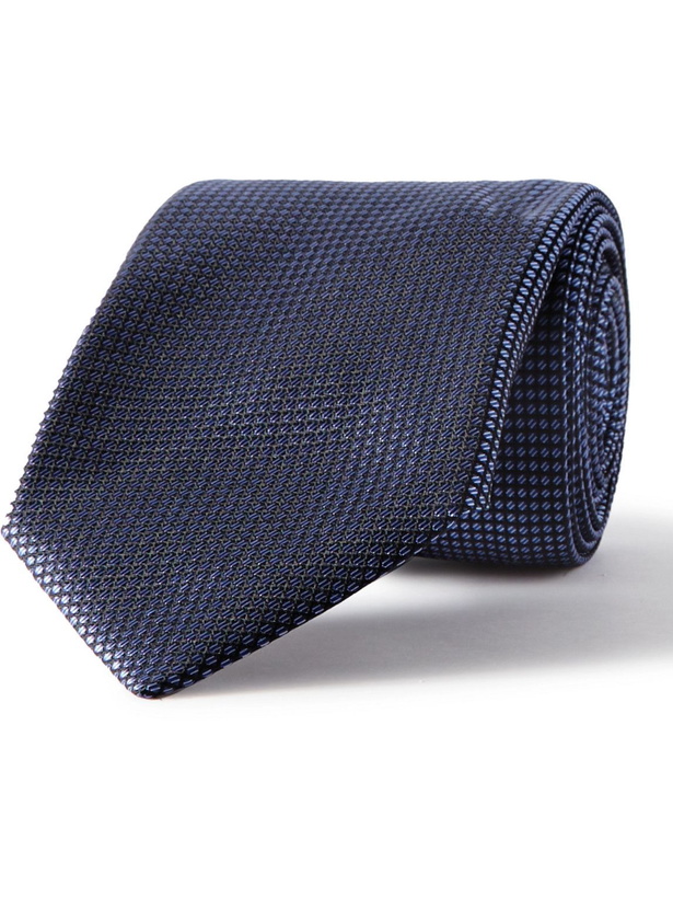 Photo: Canali - 8cm Silk-Jacquard Tie