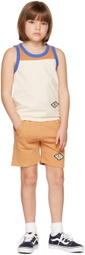 Wynken Kids Tan Track Shorts