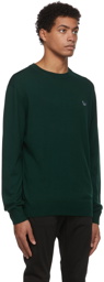 Maison Kitsuné Green Fox Patch Sweater