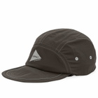 Gramicci Men's x and wander Brushed Nylon Sunshade Cap in Charcoal 