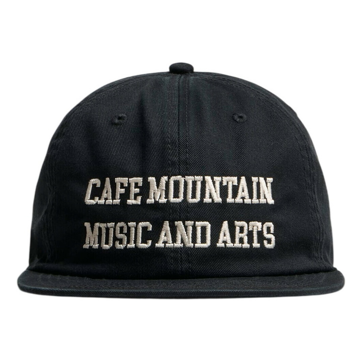 Photo: Café Mountain Men's Music And Arts Cap in Washed Black