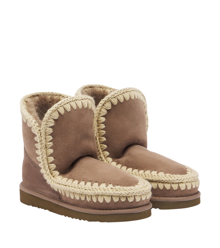 Photo: Mou 18 shearling-lined suede ankle boots