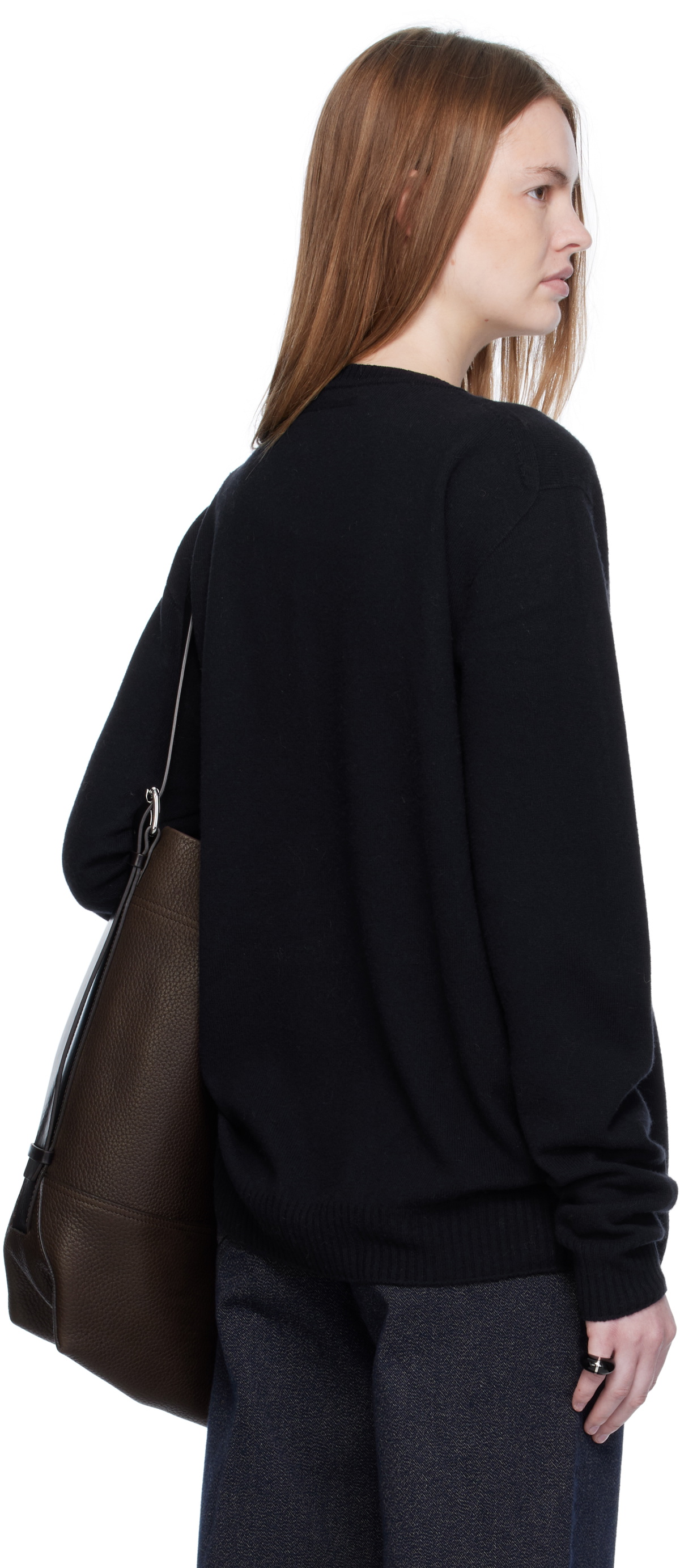 Arch The Navy Standard V-Neck Pullover Sweater