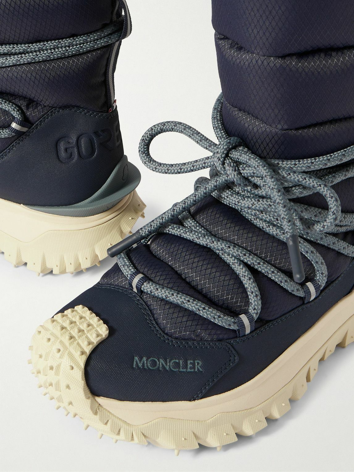 Moncler - Trailgrip Après Rubber-Trimmed GORE-TEX Ripstop Boots