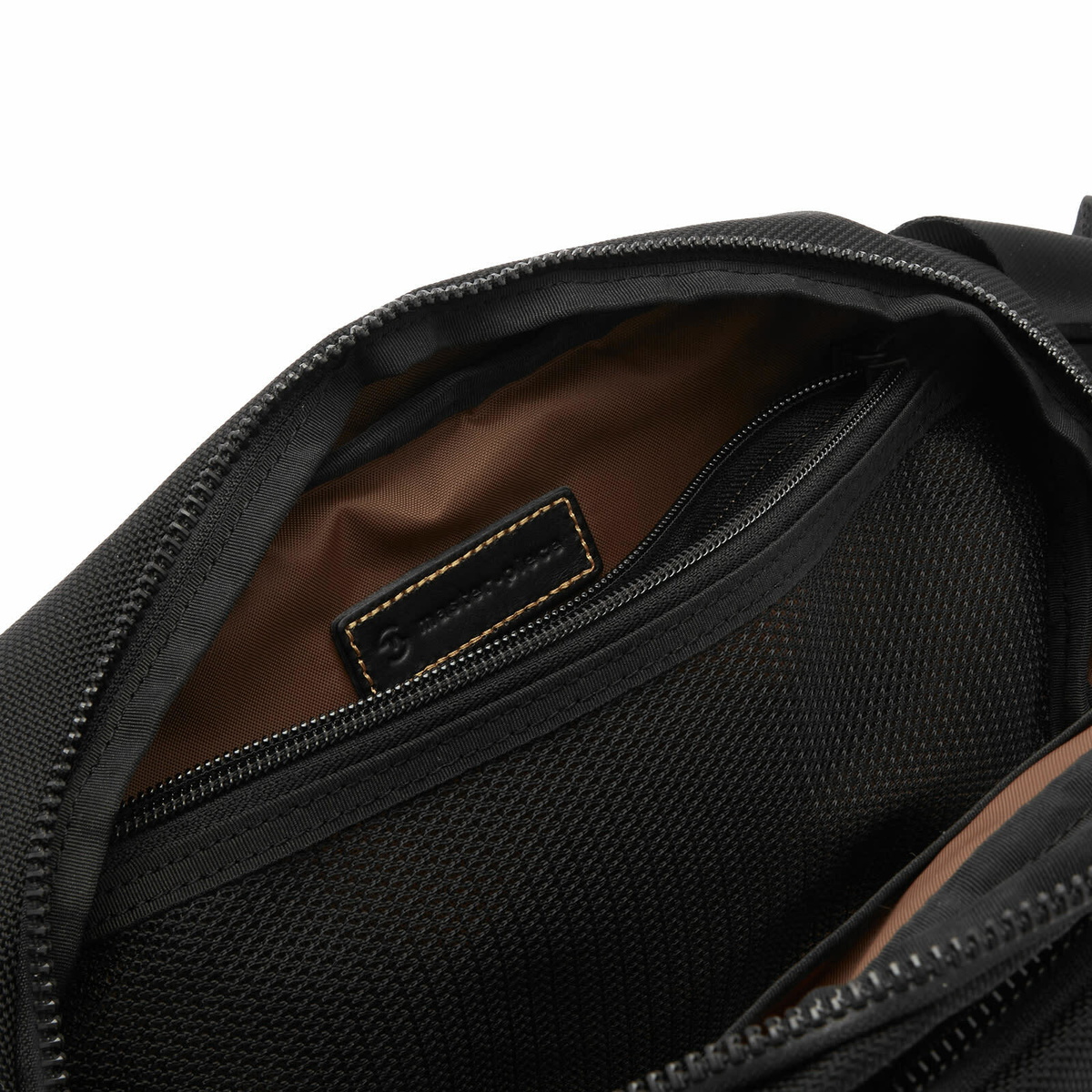 Master-Piece Explorer Shoulder Bag in Black 