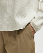 Goldwin One Tuck Tapered Stretch Pants Beige Mens Casual Pant