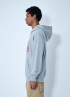 Gucci Logo Motif Hooded Sweatshirt