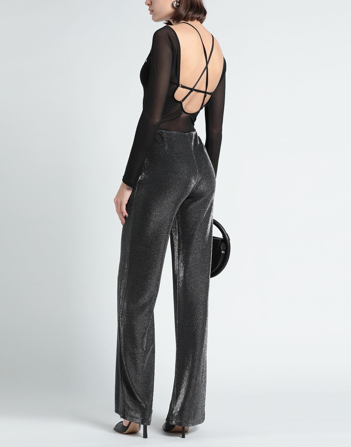 Rotate Birger Christensen Womens Pants in Black