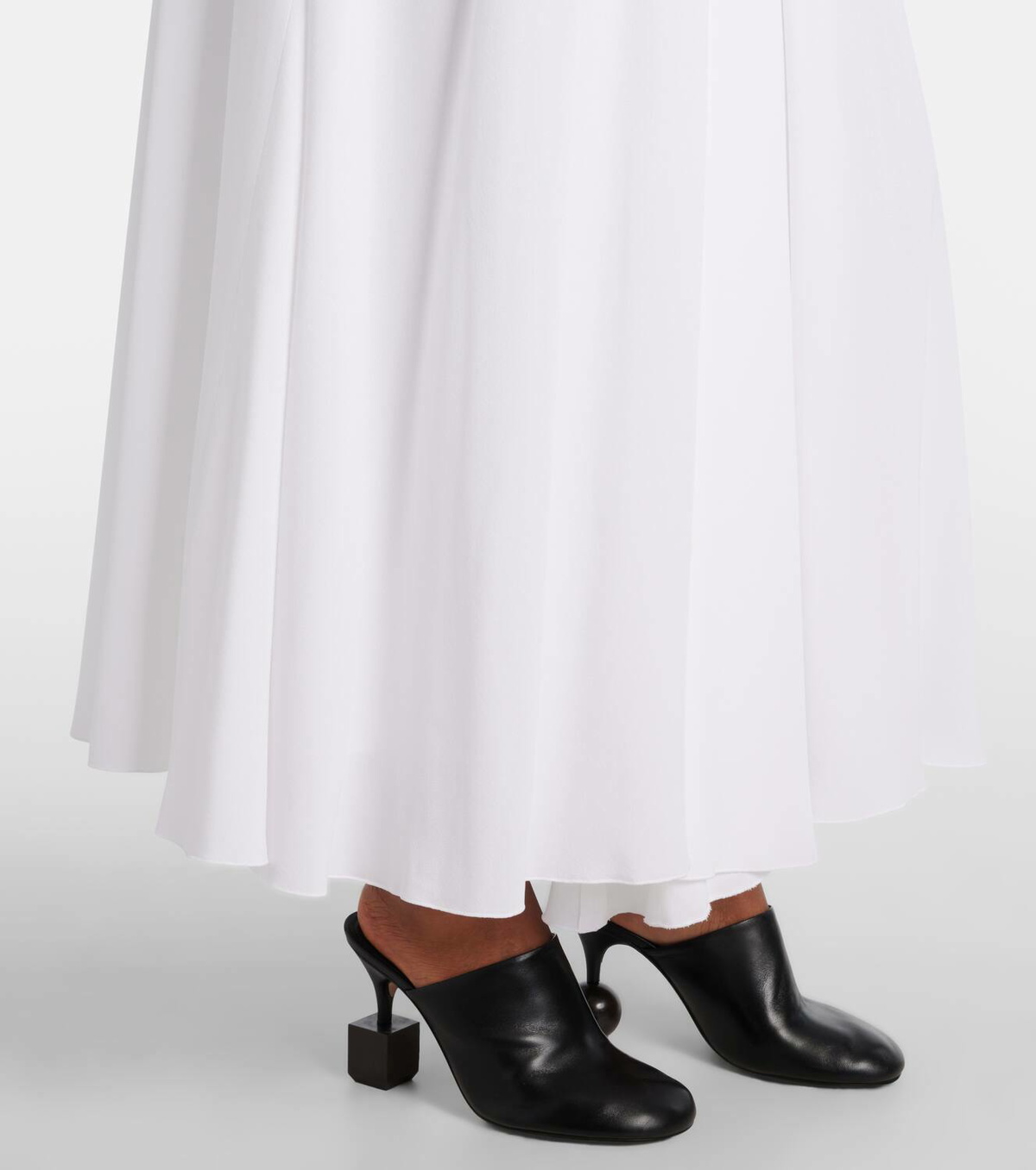 Jacquemus Norma draped maxi dress