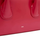 OSOI Women's Boat Wide Mini Bag in Plum Red 