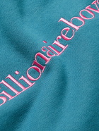 Billionaire Boys Club - Logo-Embroidered Cotton-Jersey Sweatshirt - Blue