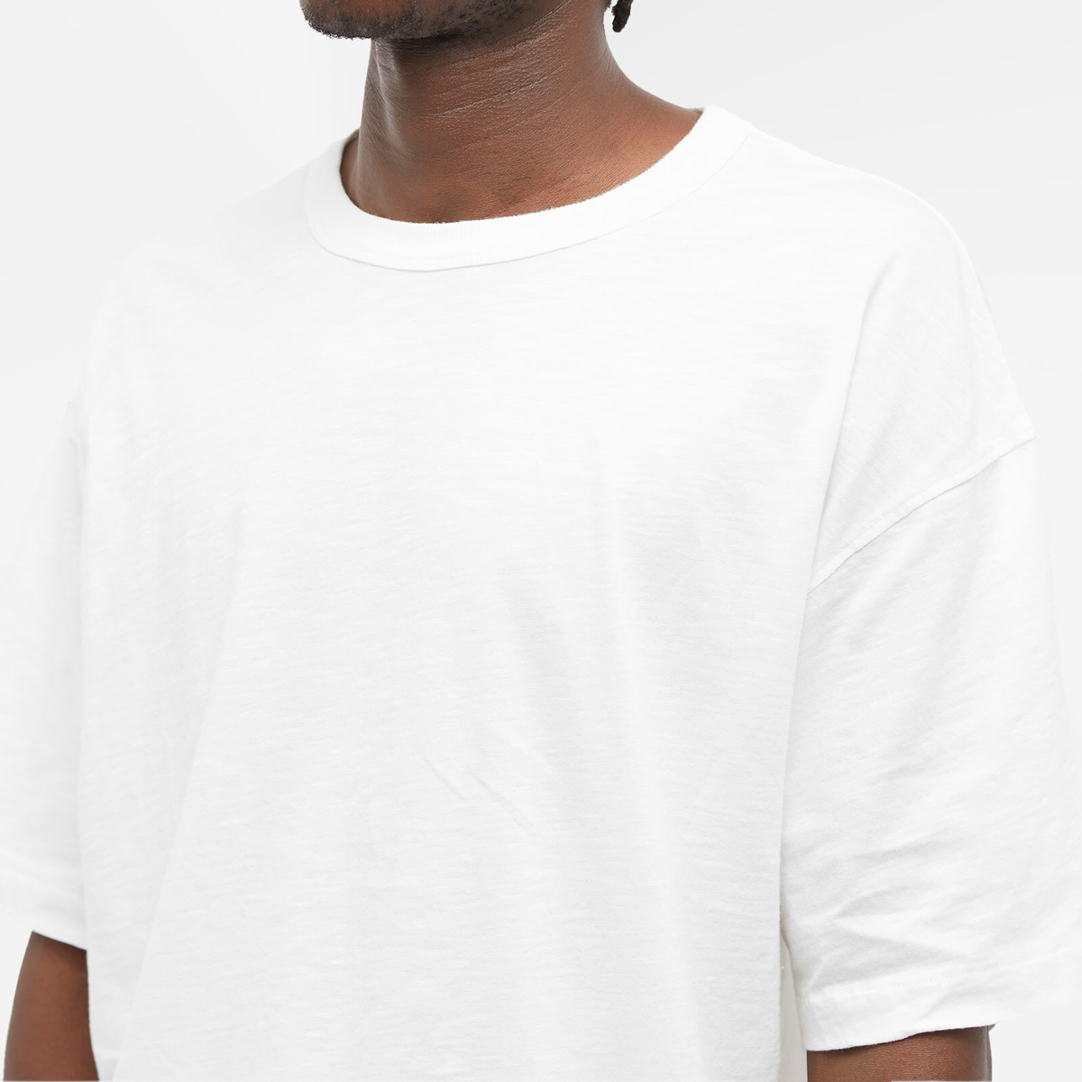 Tシャツ・カットソー YMC Men T-shirt White P6YAE WHITE YMC Men's Triple T-Shirt in White YMC